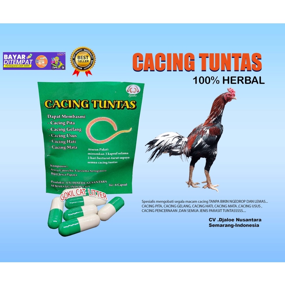 OBAT CACING AYAM-DJALOE CACING TUNTAS ,OBAT CACING AYAM ,(OBAT AYAM,VITAMIN AYAM,DOPING AYAM,JAMU AYAM)