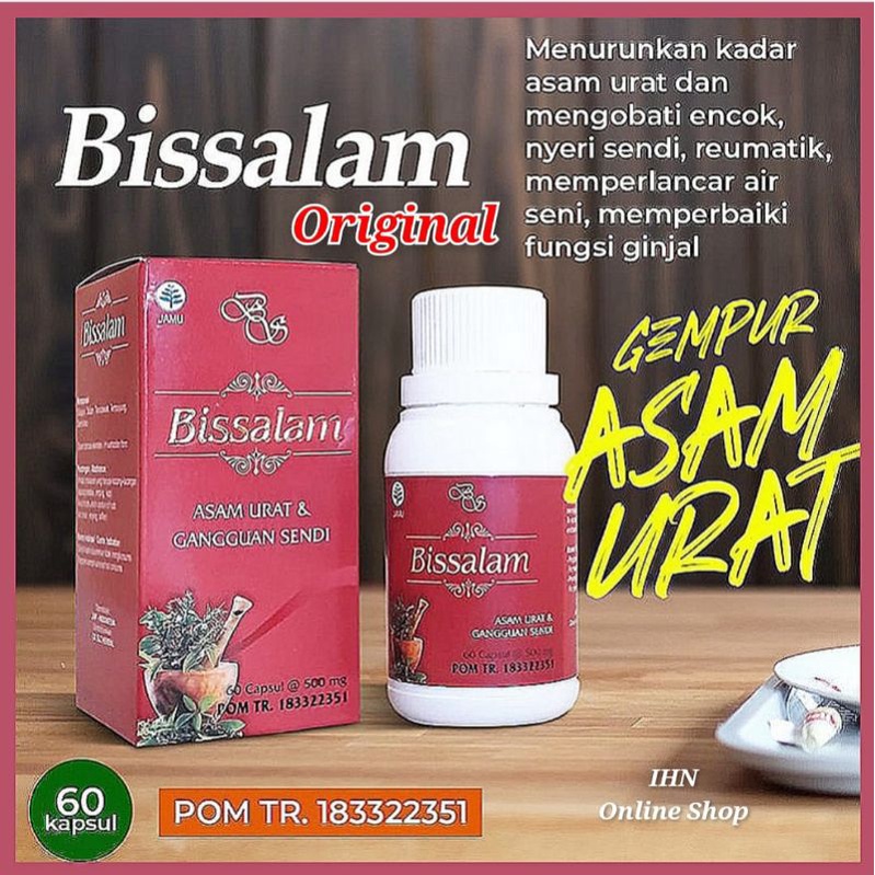 OBAT ASAM URAT DAN KOLESTEROL NYERI SENDI / OBAT ASAM URAT HERBAL / OBAT KOLESTEROL HERBAL / BAJAKAH