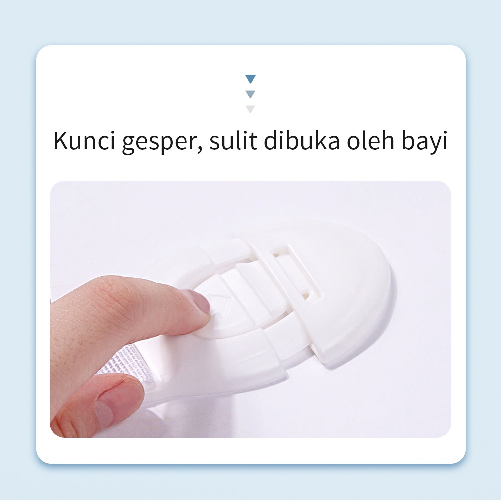 Kunci Lemari / Pengunci Kulkas / baby safety lock