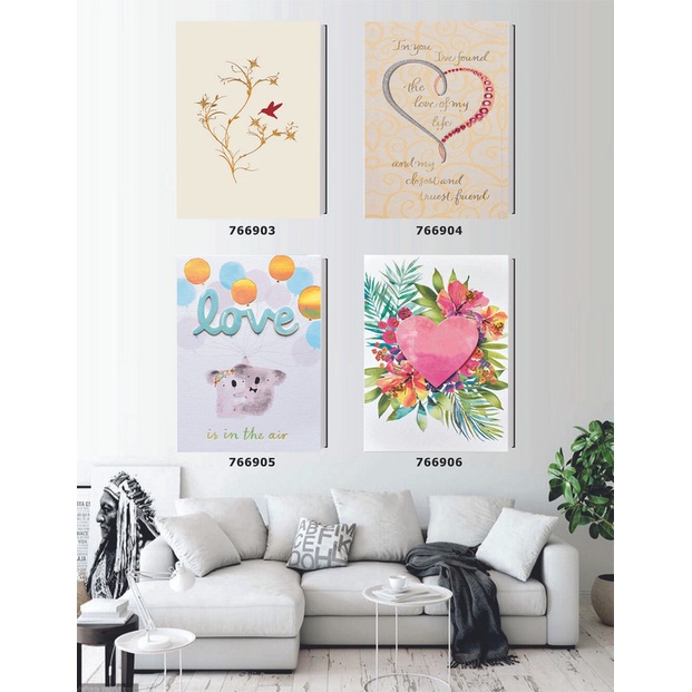 

Buku Tulis / Notebook / A5 Jepang / Love / Set 2671