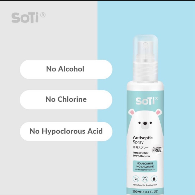 SOTI ANTISEPTIC SPRAY