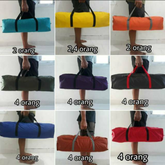 Tas Tenda Dome Camping Tas Tenda 2 orang 4 orang 6 orang
