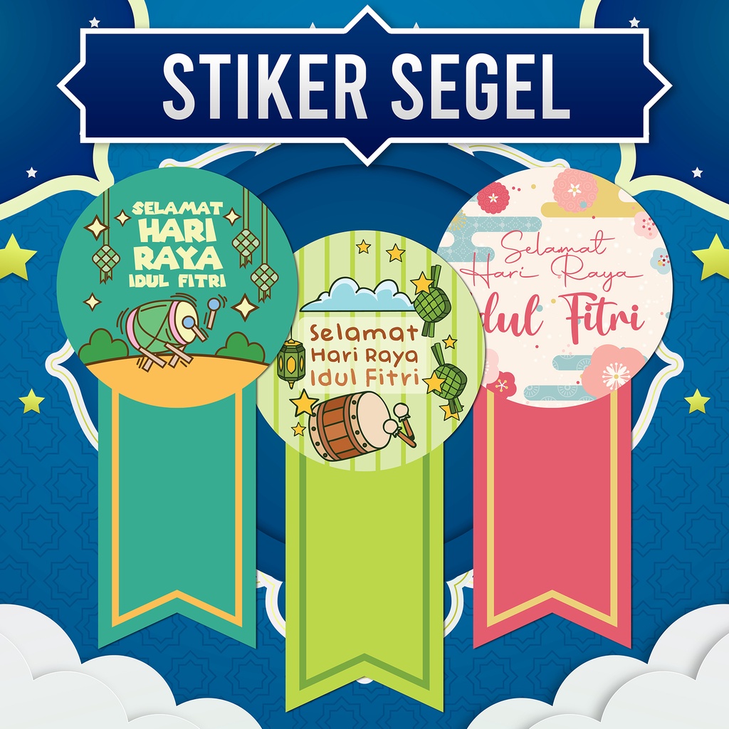 

Stiker Segel Lebaran Hampers Idul Fitri / Sticker Seal Lock