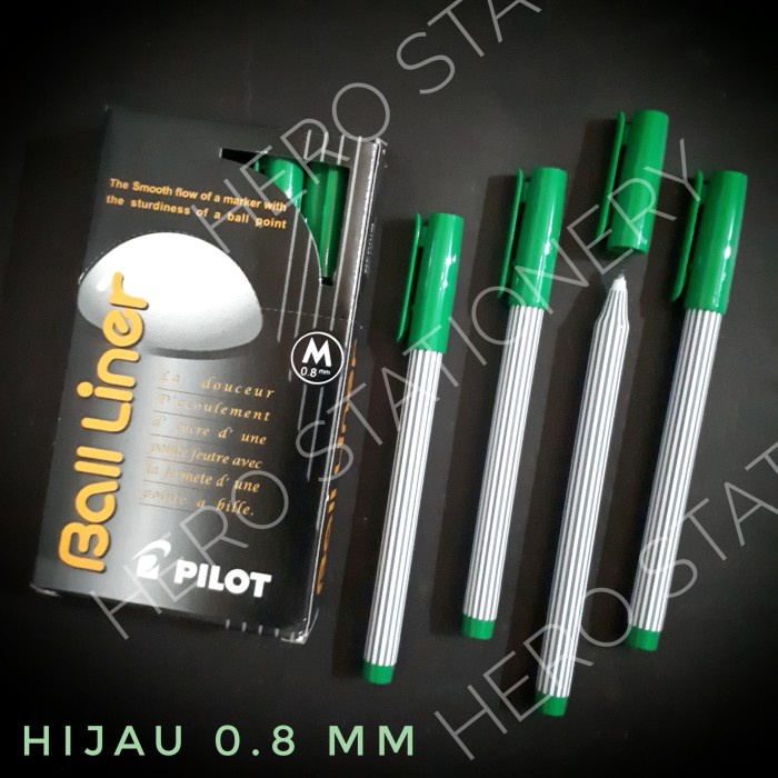 

Limited Pen Ballpen Pilot Ball Liner Balliner Medium 0.8 Mm Hijau Hot Sale