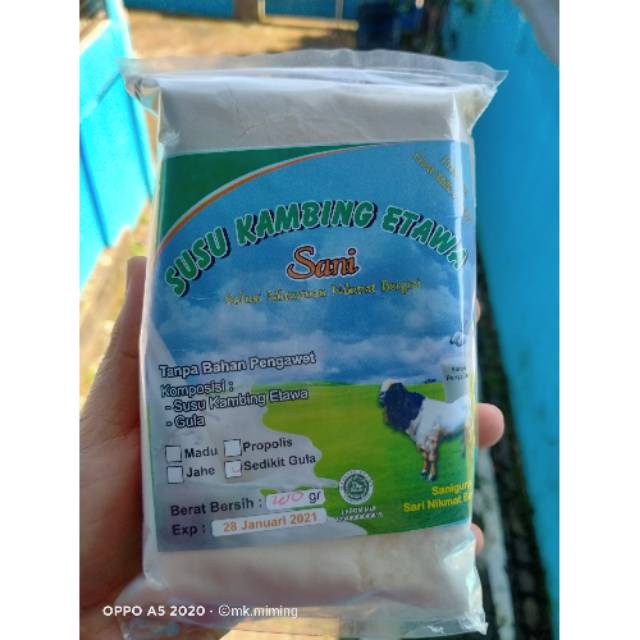 

Susu kambing etawa low sugar