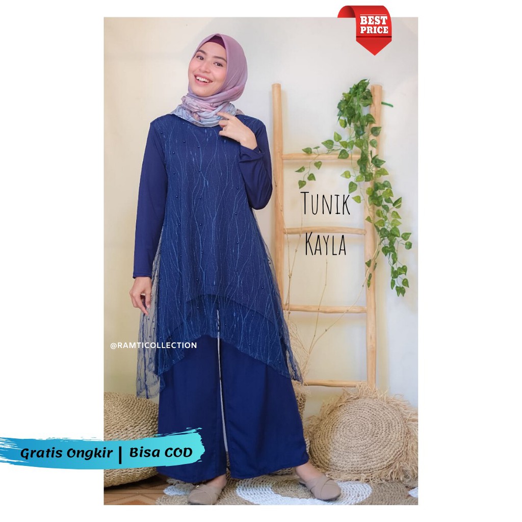 [CETTA] Baju Tunik Mom - Tunik Kayla - Atasan Ibu Menyusui -Baju Tunik Kebaya Anak Lucu