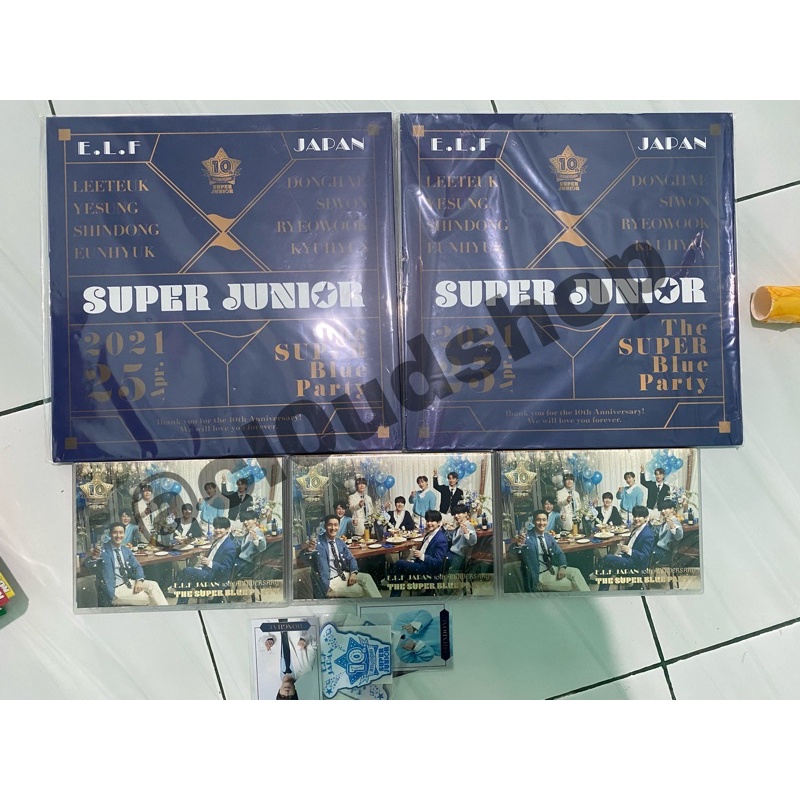 [PELUNASAN] SUPER JUNIOR : 10th Anniversary - The Super Blue Party