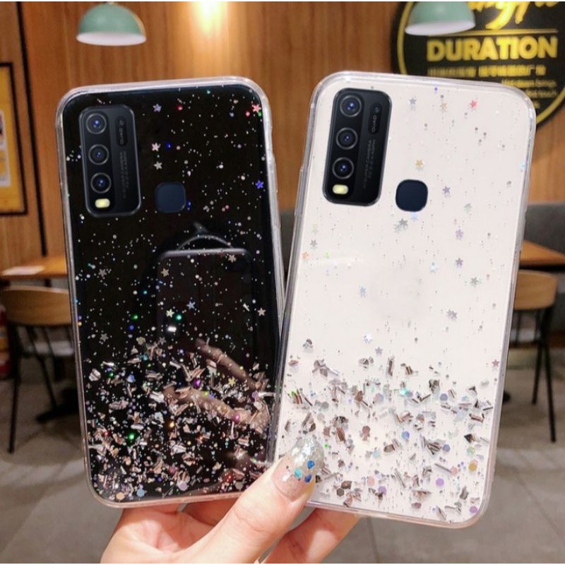 SOFTCASE BLING GLITER CLEAR PREMIUM CASE SAMSUNG A70