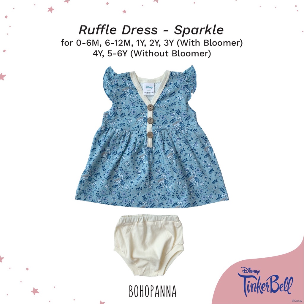 BOHOPANNA - RUFFLE DRESS