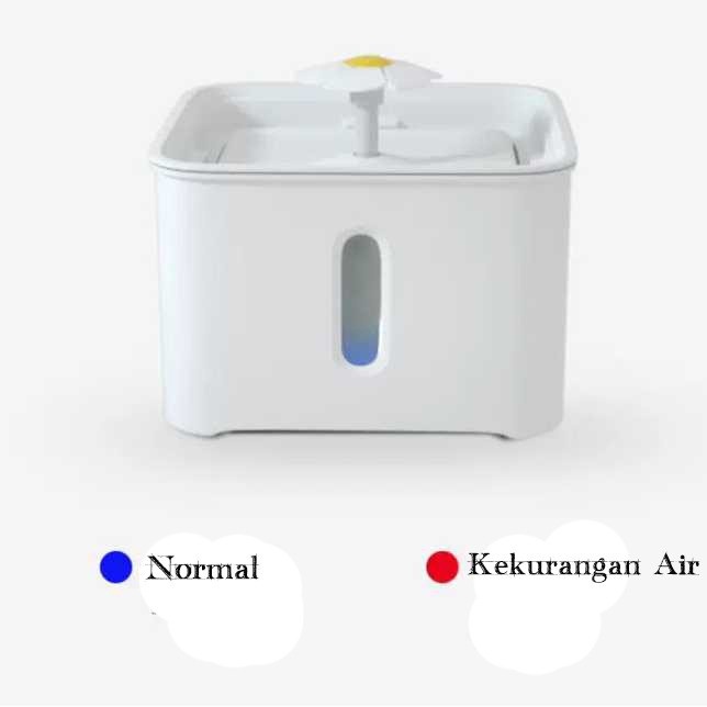 Tempat Minum Anjing Kucing 2.5 Liter Water Dispenser Carbon Filter
