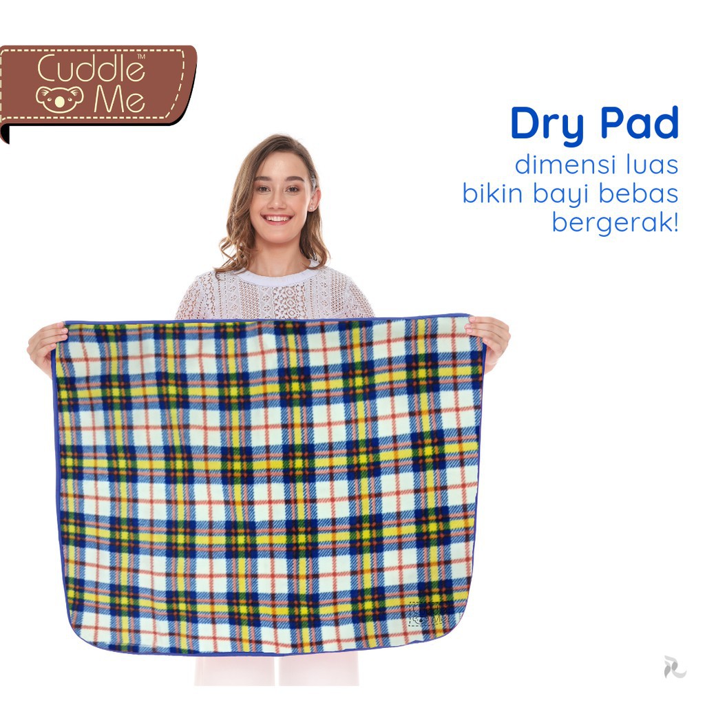 Paket Hemat Cuddle Me - Drypad isi 3- Perlak Bayi - Alas ompol bayi