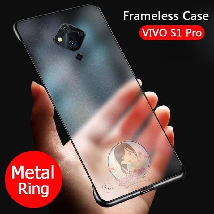 FINLAY CASE VIVO S1 PRO HARD PC MATTE CASING TPU FRAME FRAMELESS PLUS TALI RT1614