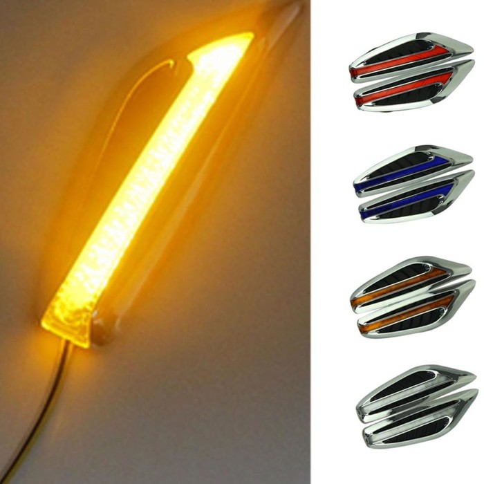 Led Sein Side Marker Light Untuk Samping Bodi Warna Biru