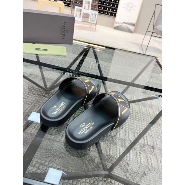 sandal vln pria slide sendal flat selop cowok mirror P1SHOES