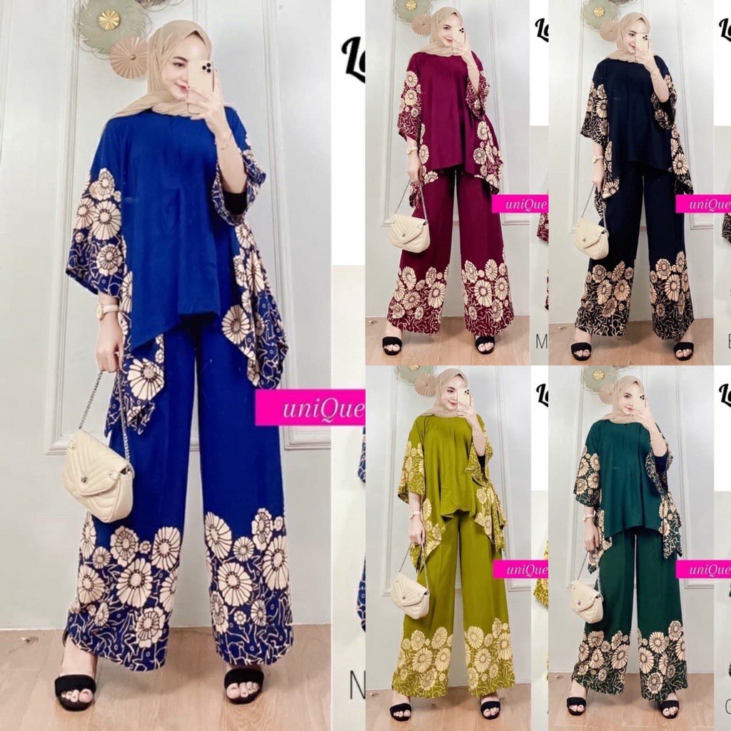 Setelan Wanita Waka Motif Terbaru || Baju Daster Terbaru 2021 || COD || Best Seller ||