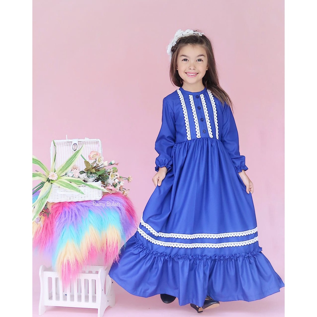 Gamis Nadeen Anak Unik/Busana Muslim/Gamis Anak