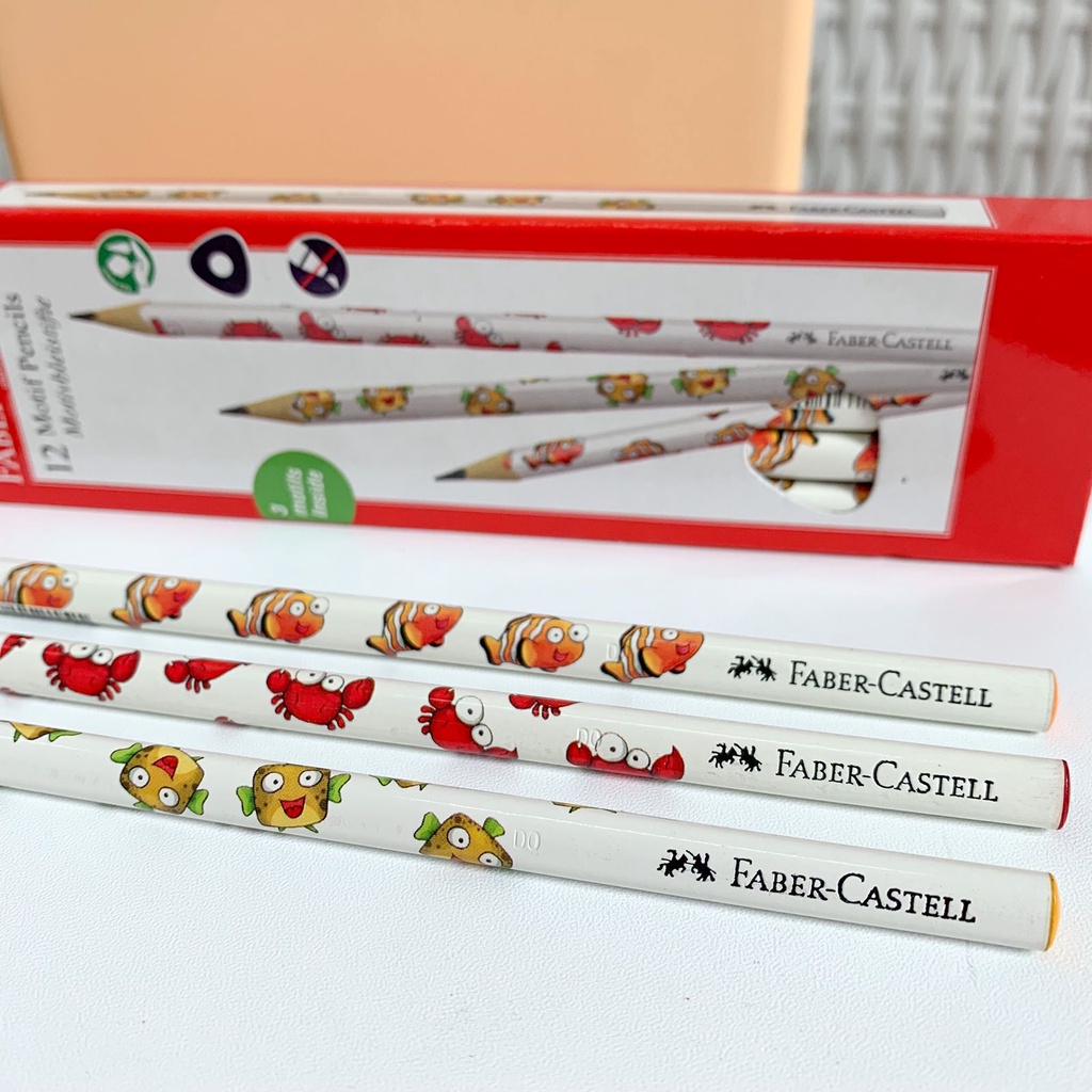 PENSIL 2B FABER CASTEL MOTIF ANIMAL SUPER IMUT DAN UNIK HARGA TERMURAH KUALITAS AWET TERJAMIN READY GROSIR COD