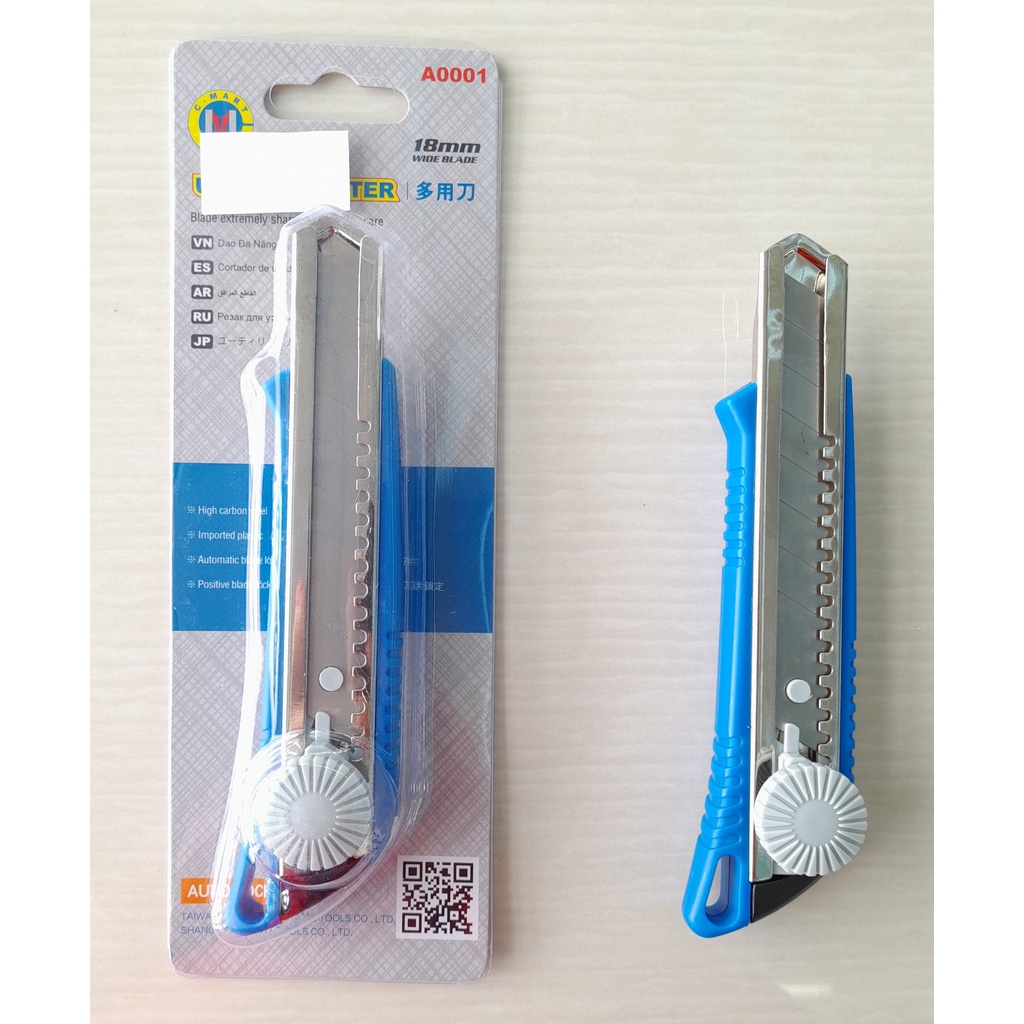

Pisau Cutter C-MART / Pemotong (Lebar 18mm)