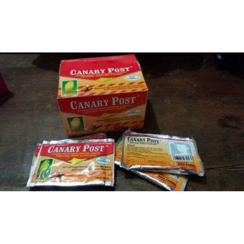 canary post/obat kenari