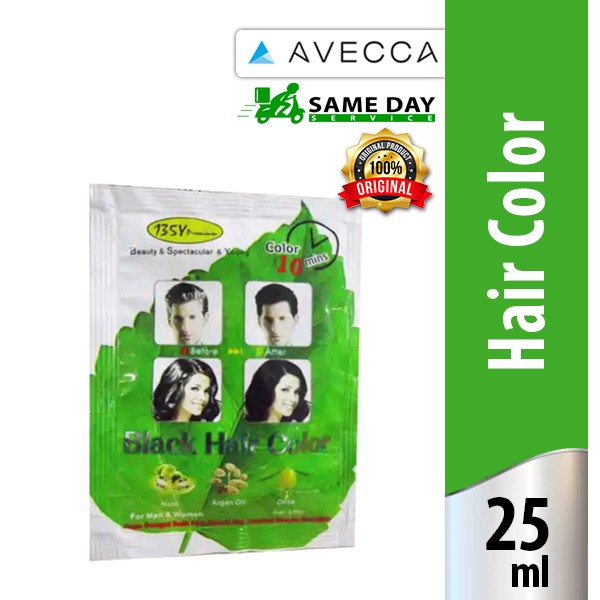 135Y Premium Black Hair Color / Cat Rambut / Semir Rambut