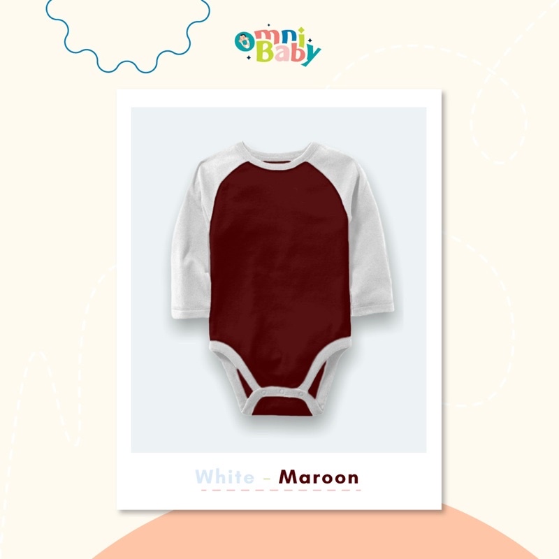 OMNIBABY Jumper Panjang Bayi Fashion Polos SNI!