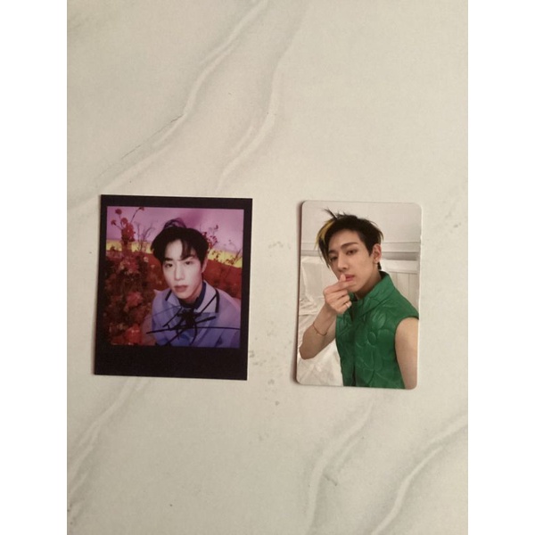PC GOT7 NEW EP PHOTOCARD BAMBAM POLAROID MARK