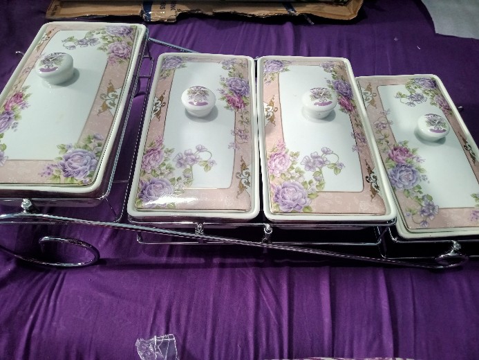 Original Wadah Saji Vicenza / Vicenza B808 / Wadah Makanan / Peralatan Makan / Casserole With Rack