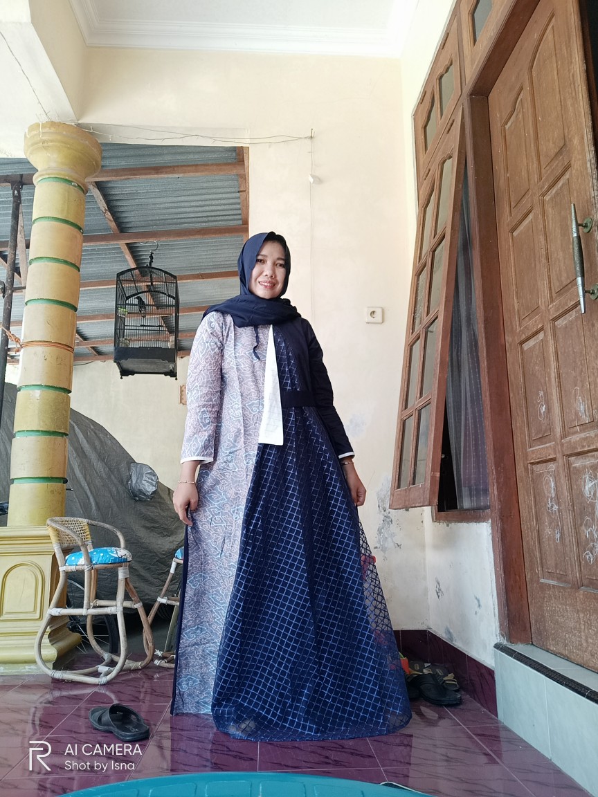 Gamis Batik Mt 33 Navi