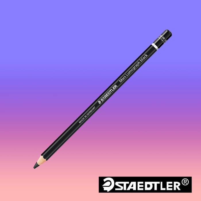 

Pensil Staedtler Black / Staedtler Mars Lumograph Black 2B- 4B- 6B- 8B