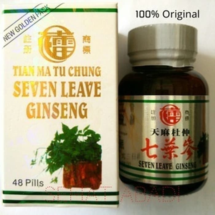 Obat Rematik,Nyeri Sendi. SEVEN LEAVE GINSENG Import original