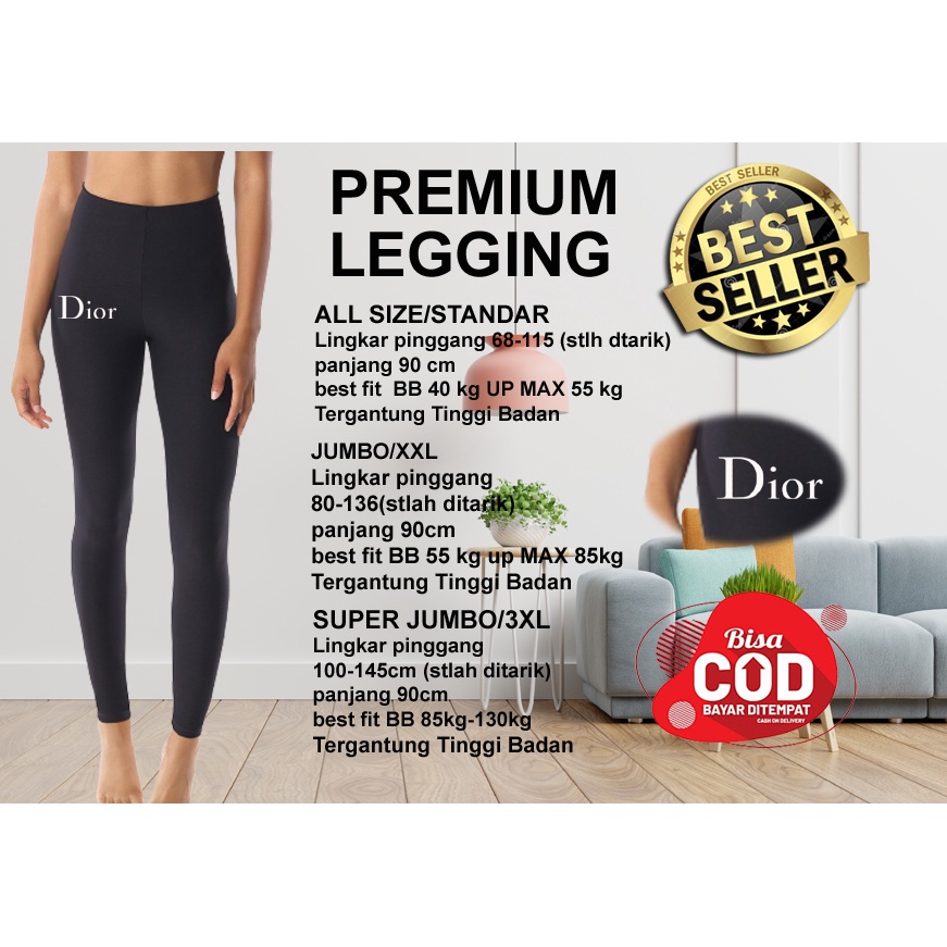 Celana Legging Premium Import Tebal Celana Legging Wanita Panjang Legging Dewasa Panjang Murah Legin