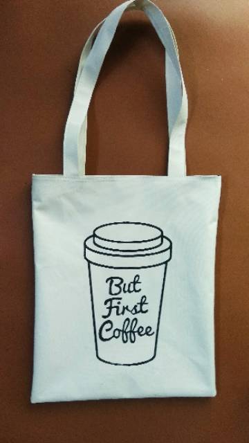 COFFE Totebag TAS BAHU TAS LUCU