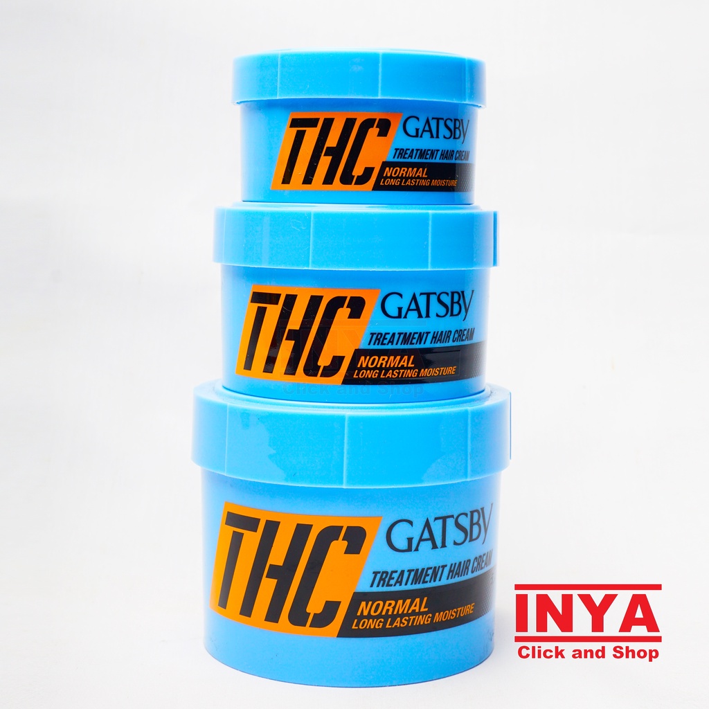 GATSBY THC  NORMAL TREATMENT HAIR CREAM POMADE 70gr - Minyak Rambut