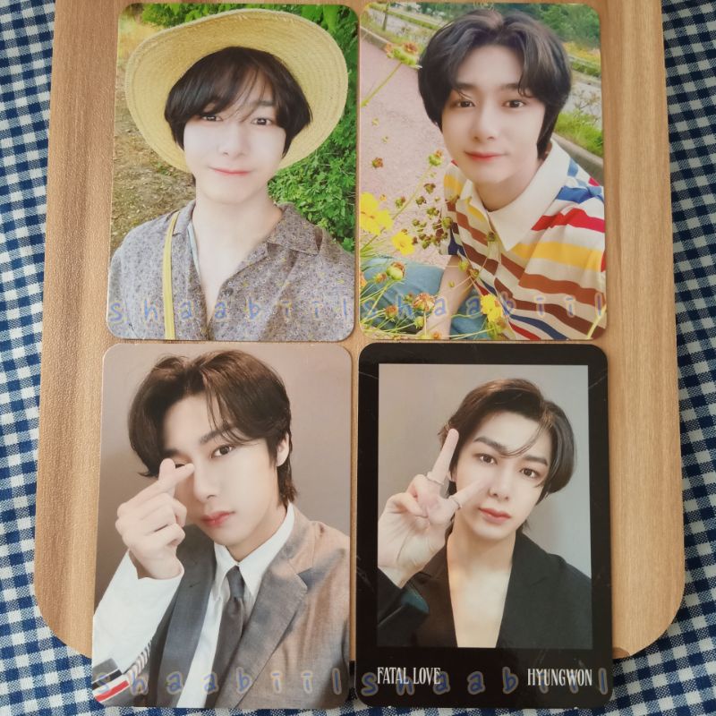 MONSTA X HYUNGWON PHOTOCARD XIESTA