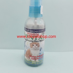 Dental Cat Premium Semprot Mulut kucing Penghilang Bau Mulut