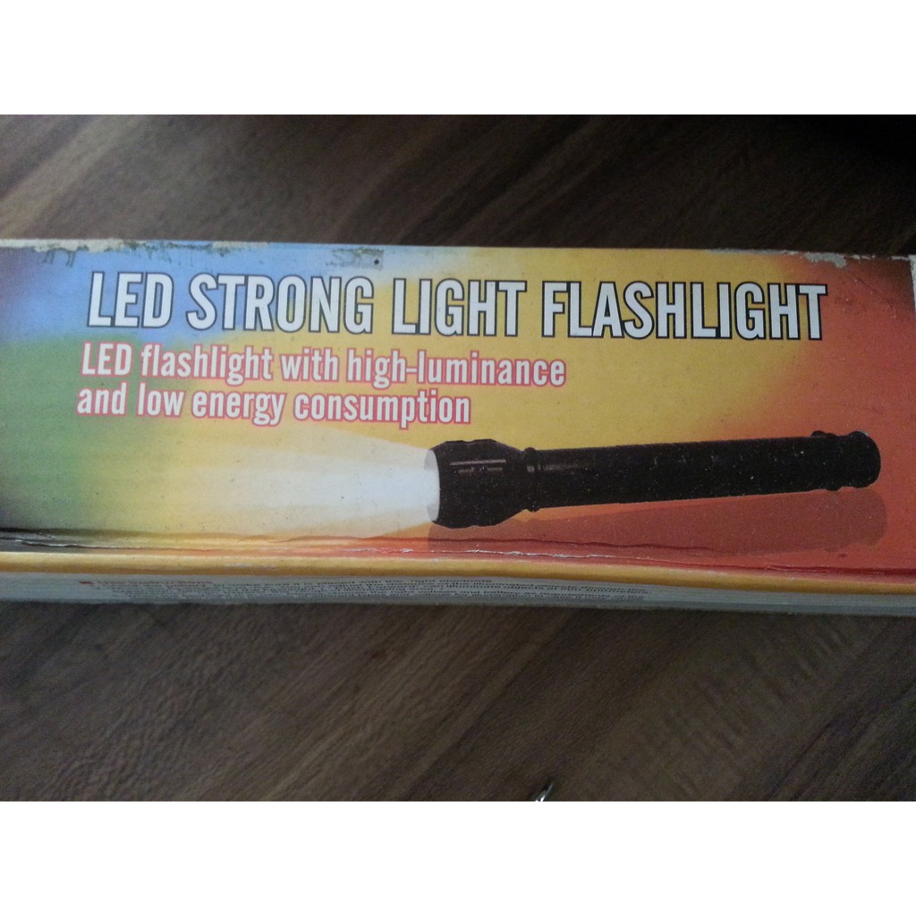 Senter Batu Tiga Putar Baboolyy High Quality Led Strong Light