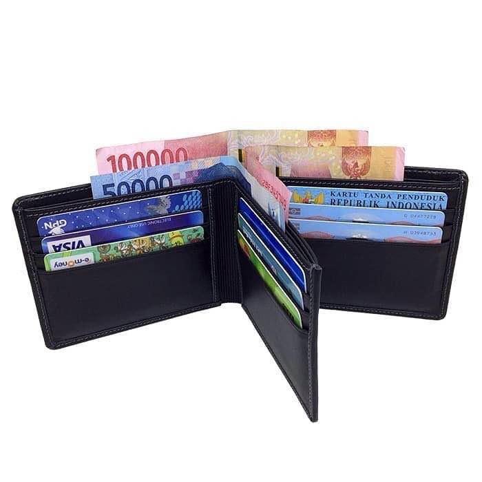 Dompet Pria Kulit Asli 3 Dimenis/Asli Garut/Original/Kulit Sapi/Domba