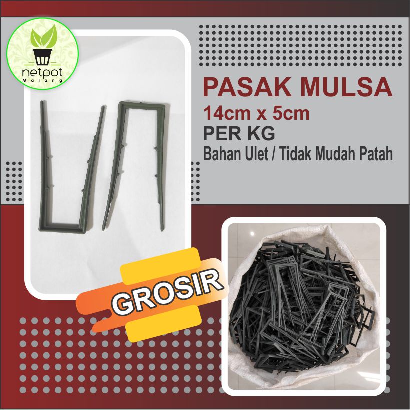 Pasak Penjepit Mulsa Panjang - per Kg