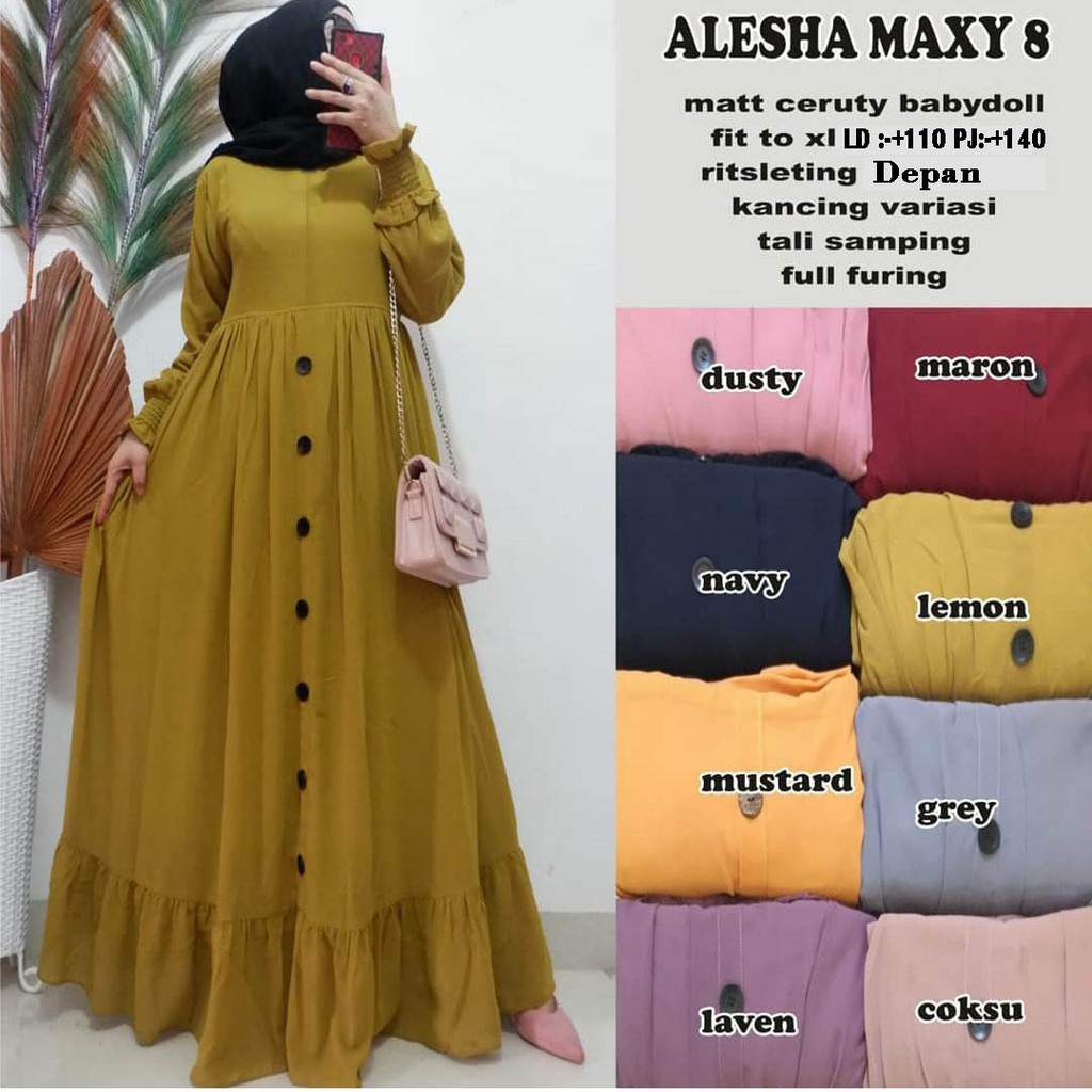 gamis ceruty jumbo /gamis ceruty polos /gamis ceruti premium