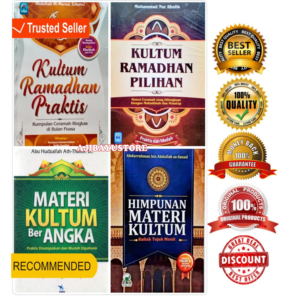 BUKU KULTUM RAMADHAN PILIHAN KULTUM RAMADHAN PRAKTIS HIMPUNAN MATERI KULTUM MATERI KULTUM BER ANGKA