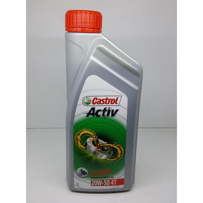 paling diminati] OLI CASTROL ACTIV 1L ORI (20W-50)