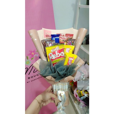 

Snack Bouquet Reguler Size - Brown