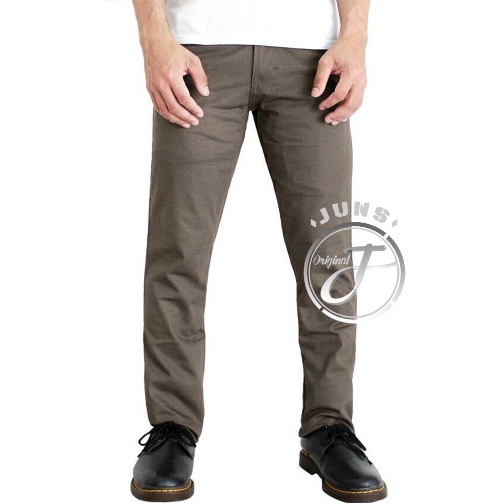 TERPOPULER ! Celana Chino Pria Original - Celana PriaLong Pant Original Malmo Stoon 1KG MASUK 4PCS