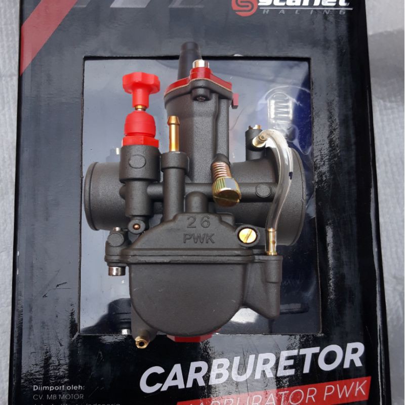 CARBURATOR PWK 24 KOTAK SCARLET
