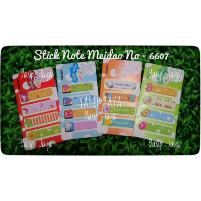 

Stick Note Meidao No - 6607 (12 pack)