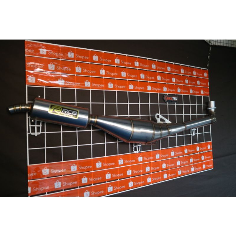 Knalpot fiz r standat rcb stainles