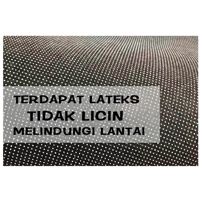 (new produk sale ) keset kartun kaki anti slip 2 in 1 mat kamar mandi keset dapur Keset Anti Slip