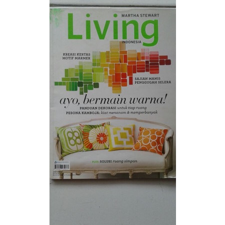 Majalah Martha Stewart Living Juli 2011.