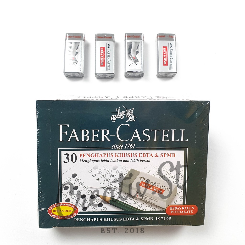 

FABER CASTELL Penghapus Pensil Abu-Abu Besar B30