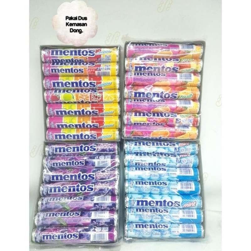 Mentos Roll say 2x29gr All varian komplit